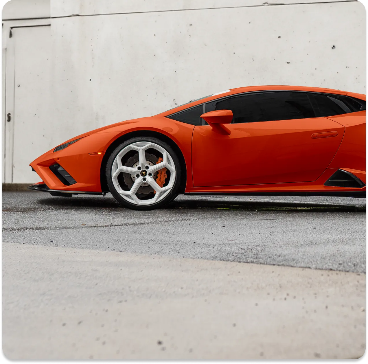 Peelclear color transformation on a performance vehicle
